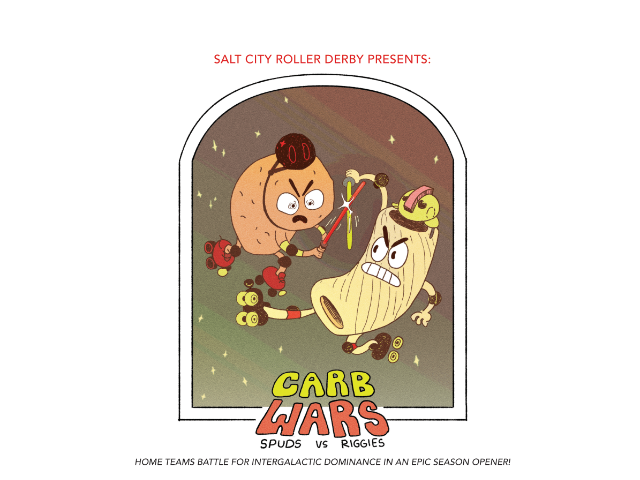 Salt City Roller Derby Season Opener: Carb Wars!