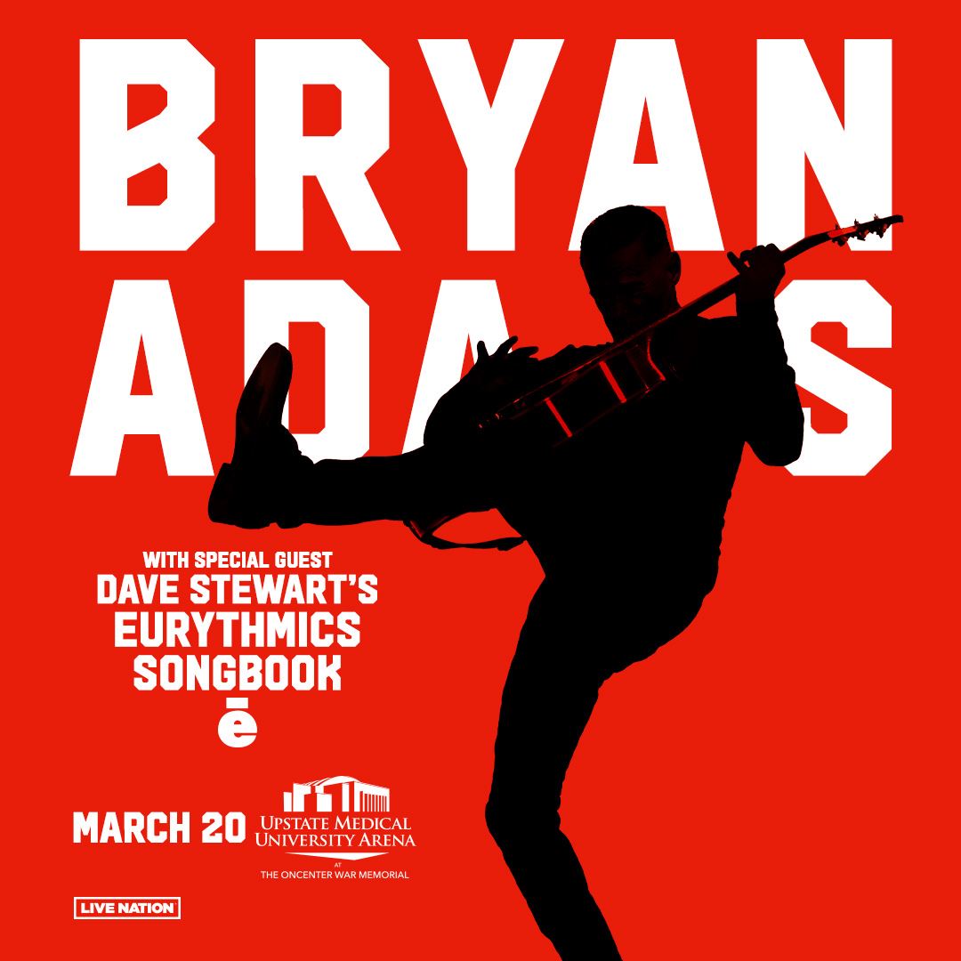 So Happy It Hurts Tour - Bryan Adams with Special Guest Dave Stewart's Eurythmics Songbook