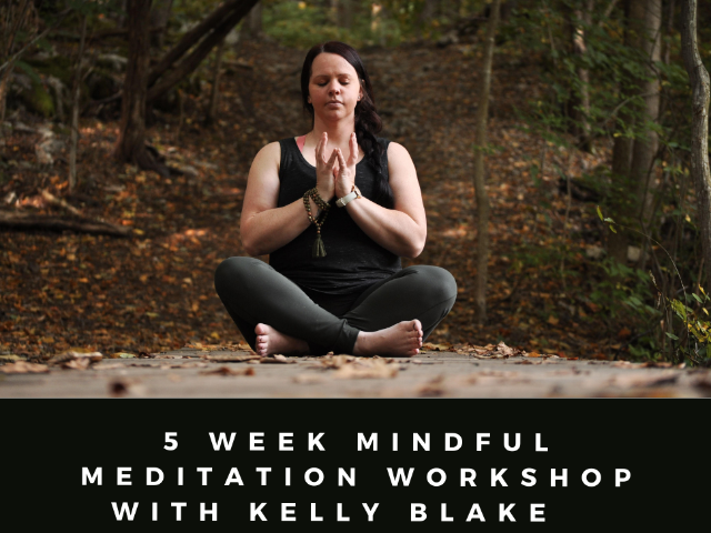 Mindful Meditation 5 Lesson Series with Kelly Blake