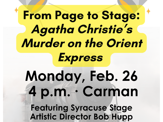 From Page to Stage: Agatha Christie's Murder on the Orient Express