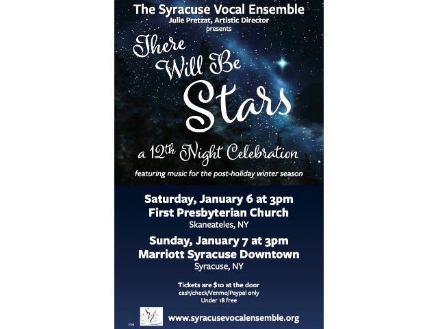 There Will Be Stars; a 12th Night Celebration - Syracuse Vocal Ensemble
