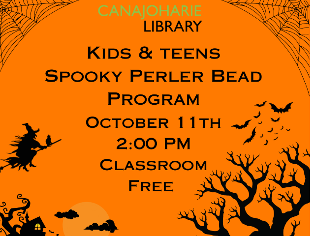 Kids and Teens Spooky Perler Bead Program