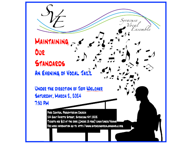 Maintaining Our Standards - An Evening of Vocal Jazz
