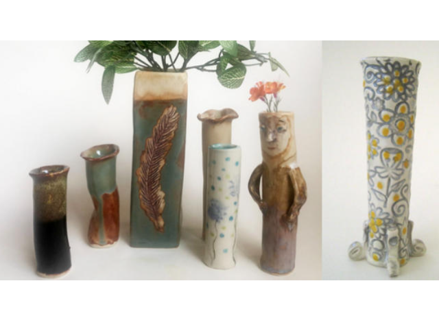 2 Day Spring Handbuilding Vase Workshop w/ Ann Buchau