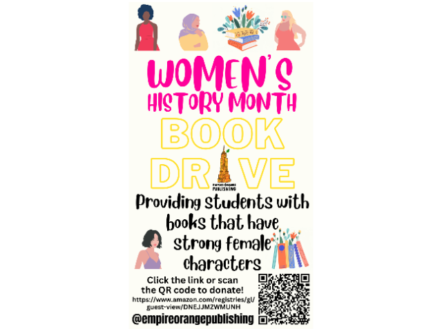 Women's History Month Book Drive