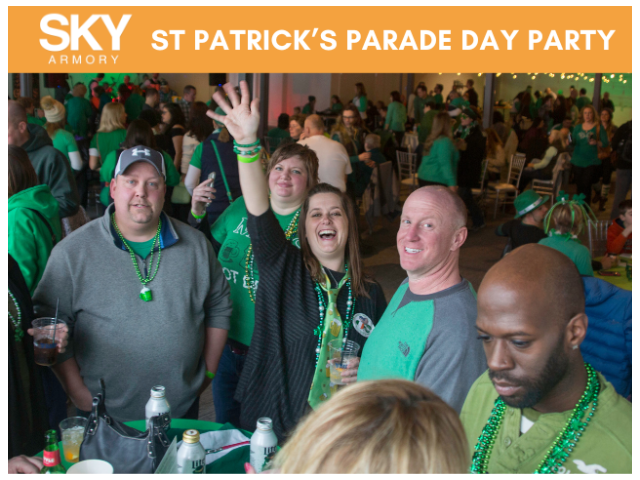 St. Patrick's Day Parade Day Party