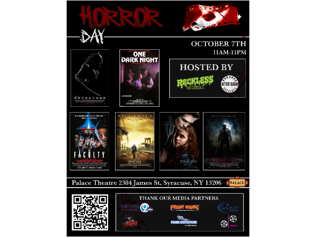 Syracuse International Film Festival - Horror Day!
