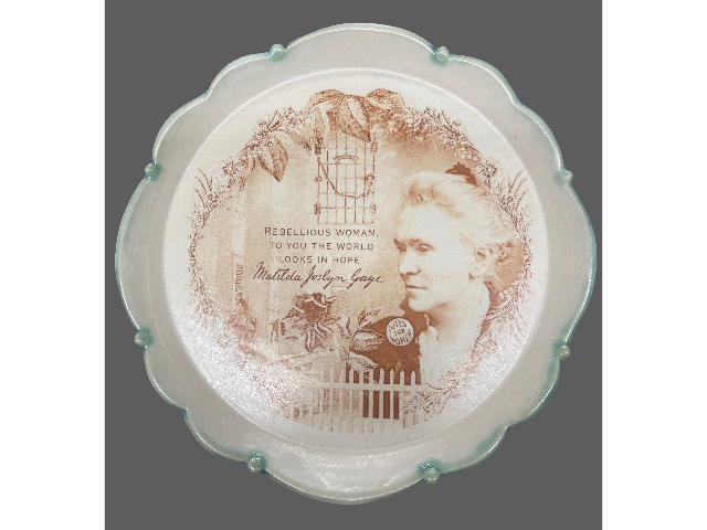 Amazing Women Plate Series- Celebrating Women's History through Ceramics