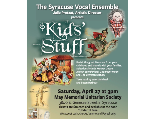 Syracuse Vocal Ensemble - Kids’ Stuff